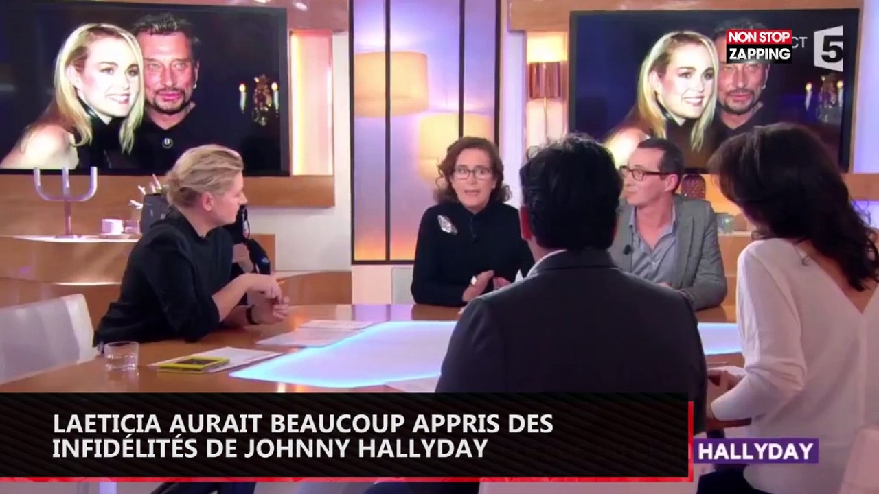 Johnny Hallyday mort : Laeticia "aurait beaucoup appris des infidélités" du chanteur (vidéo)