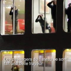 Un ferry s'échoue en sortant du port de Calais