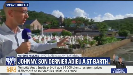 Saint-Barthélemy: comment l'intimité va être préservée lors de l'inhumation de Johnny