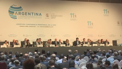 Comienza la primera sesión plenaria de la OMC en Argentina