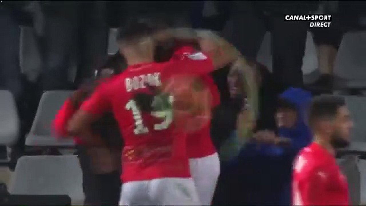 2-1 Sada Thioub Goal France  Ligue 2 - 11.12.2017 Nîmes Olympique 2-1 Clermont Foot