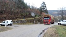 Satillieu : les agriculteurs bretons viennent en aide aux Ardéchois