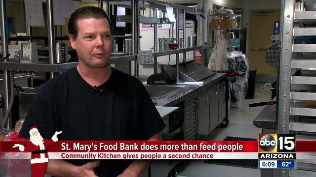 St. Mary's Food Bank is giving people a second chance
