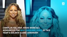 Mariah Carey, Mary J. Blige, and Nick Jonas Get Golden Globe Nods