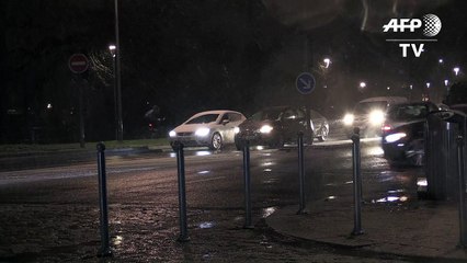 Nevascas espalham caos nos transportes na Europa