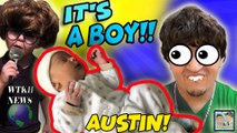 BABY BOY IS HERE !BIG NEWS! WORLDS BEST SINGER! LULLABY SONGS! DINGLE HOPPERZ BABY IS HERE! VLOG!