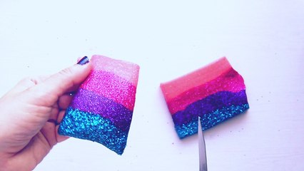 Moana Inspired - Summer Dreaming - How to make Shiny Colorful 4 Glitter Slime DIY