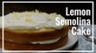 Lemon Semolina Cake Recipe