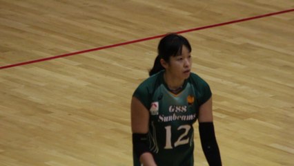 百瀬彩夏選手(Ayaka Momose)GSS東京サンビームズ【女子ﾊﾞﾚｰﾎﾞｰﾙVﾁｬﾚﾝｼﾞﾘｰｸﾞⅡ2017-2018】2017.11.11青山学院大学体育館