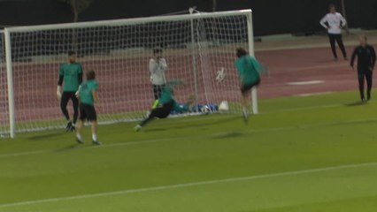 Moha Ramos pulls off amazing double save in Real Madrid training