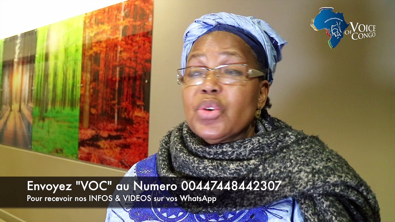 Maman LANDU, OKITO et la Societe Civile face a FELIX TSHISEKEDI a Londres: "KABILA doit Partir!"