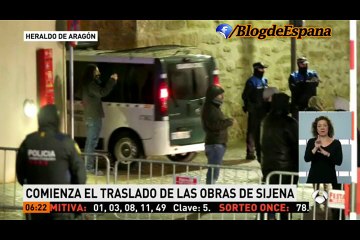 Dispositivo policial en el Museo de Lleida al cumplirse plazo para devolución de piezas de Sijena