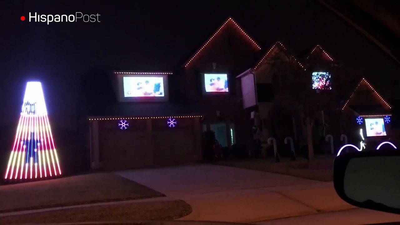 Unos vecinos de Texas se toman muy, pero que muy en serio la Navidad