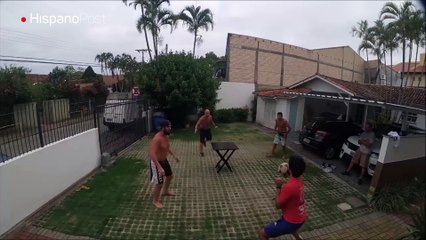 Un grupo de sudafricanos con mucho tiempo libre inventó el futpong