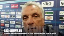 La protesta di DIACONALE al termine di Lazio-Torino sull'arbitraggio di Giacomelli