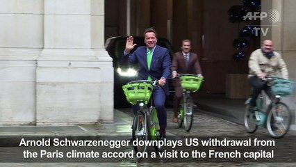 US climate activists will "pick up" Trump's slack:Schwarzenegger