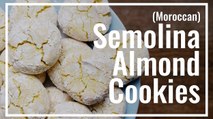 (Moroccan) Semolina and Almond Cookies
