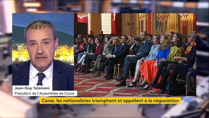 Jean-Guy Talamoni : " la Corse n'est pas une circonscription électorale, c'est une nation"