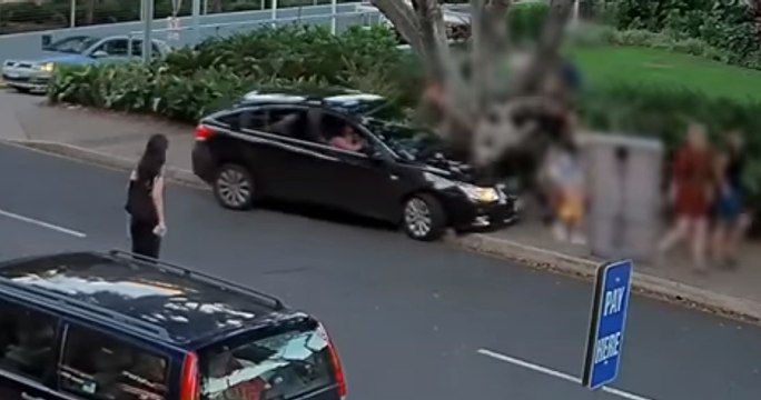 Woman Drives Car Into Pedestrians on Brisbane Street