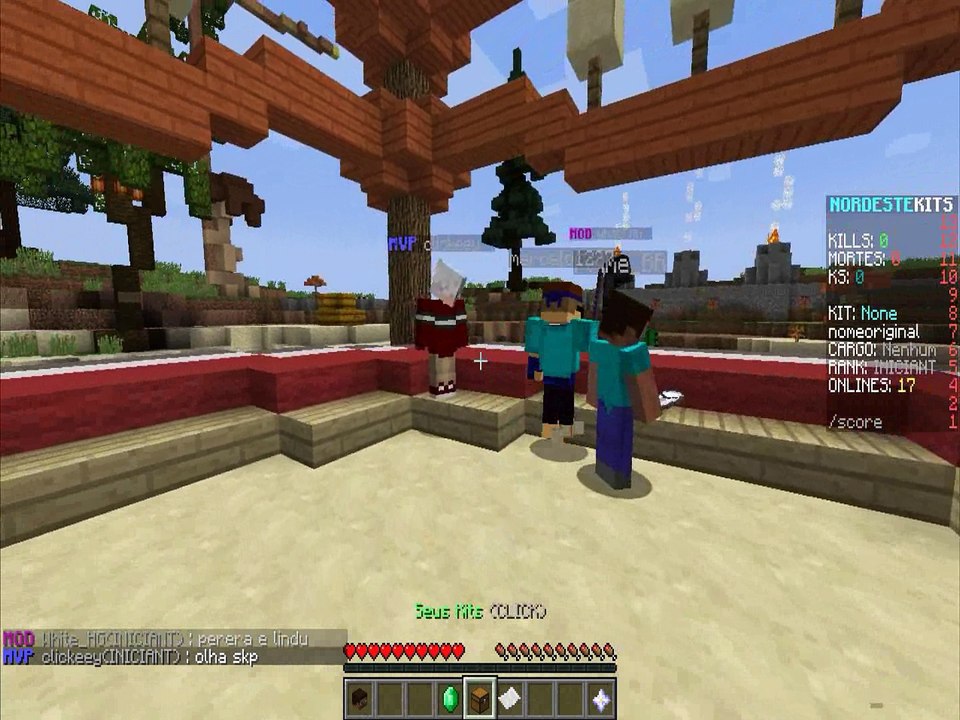 Divulgando Servidor De minecraft 1.7 a 1.8