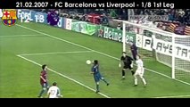 FC Barcelona vs Premier League 48-31 All Goals in UCL 2005-2016