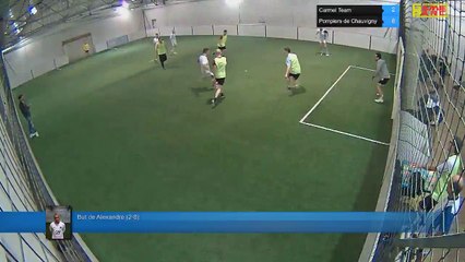 But de Alexandre (2-8) - Carmel Team Vs Pompiers de Chauvigny  - 11/12/17 20:35 - LIGUE 2