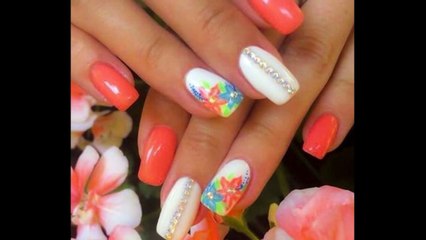 Оранжево лято - летни идеи за маникюр в оранжево-X8qFooPgqyY