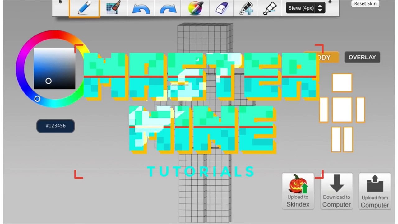 Chad Alan - How to Make a LEGO Skin in Minecraft  _ MASTER MINE TUTORIALS-ZlOZVuKKpDQ