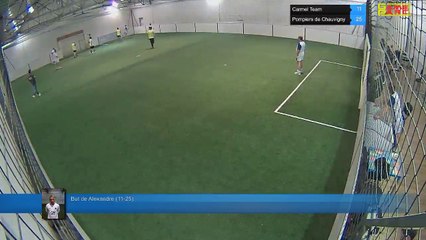 But de Alexandre (11-25) - Carmel Team Vs Pompiers de Chauvigny  - 11/12/17 20:35 - LIGUE 2