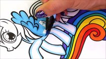 RAINBOW DASH! from My Little Pony _ Coloring Book Pages _ Color with CutiePieToySurprise-_YHWB3TgdQo