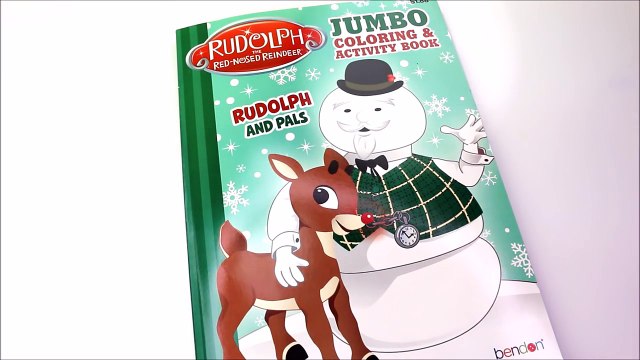 RUDOLPH The Red-Nosed Reindeer _ Christmas Coloring Book _ Rudolph & Pals _ CutiePieToySurprise-jt9p3mrj64k