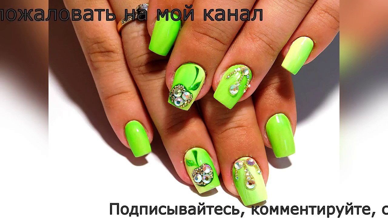 9. "Tiger Nail Art with Rhinestones on Dailymotion" - wide 8