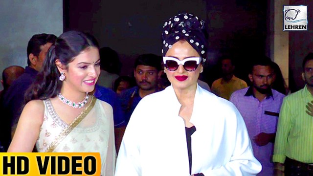 Rekha And Divya Khosla At BULBUL Short Film Special Screening