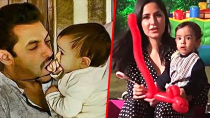 Katrina Kaif PLAYING With Salman Khan's Nephew Ahil