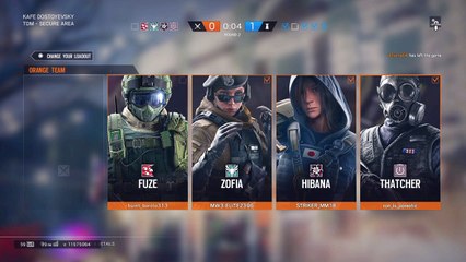 Rainbow Six Siege ace clutch.