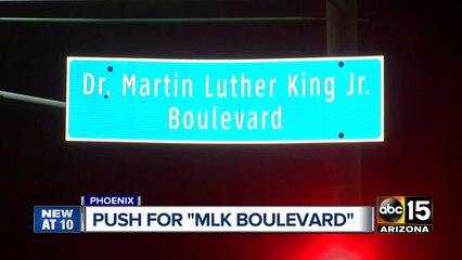 Phoenix petitioners push for street to be renamed after MLK