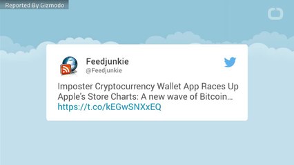 Imposter Cryptocurrency Wallet App Races Up Apple's Store Charts