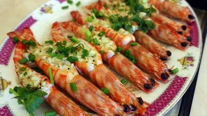 ★蒜蓉粉絲蒸蝦 一 簡單做法 ★ _ Steamed Garlic Prawns Easy Recipe-IKW5JRIFjFg