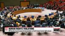 UN Security Council passes formal resolution on North Korea's human rights abuses