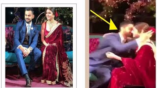 Virat Kohli KIsses Anushka Sharma At Their RING CEREMONY | Anushka Virat ENGAGEMENT VIDEO