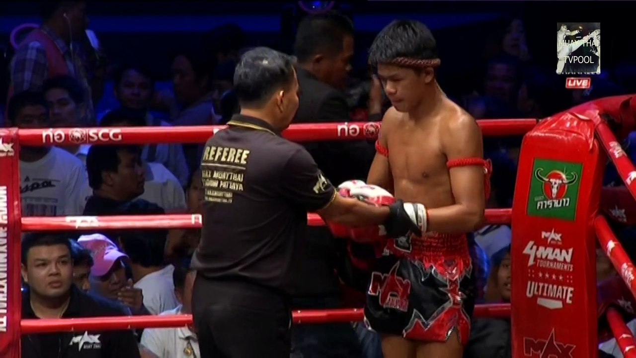 Max Muay Thai 10-12-2017 คู่ที่7 LIU MOTUDUN Vs TANONGDWECH KOR.ADISORN