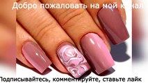 Nail design gel nail polish over wet flower. Try this simple and fashionable manicure 2017-iB5yuy6BG7g