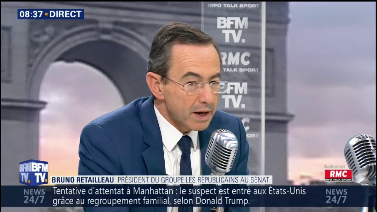 "On doit rester à bord." Bruno Retailleau regrette le départ de Xavier Bertrand des Républicains
