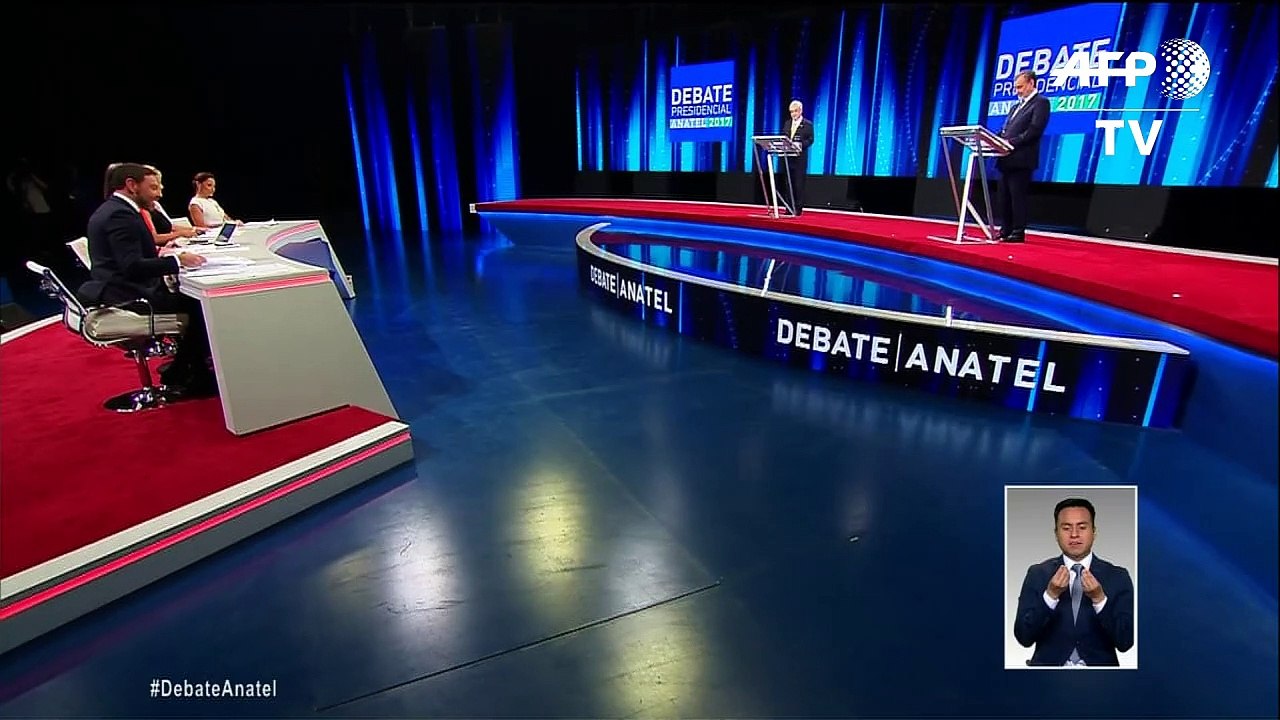 Áspero debate entre Piñera y Guillier ante balotaje en Chile