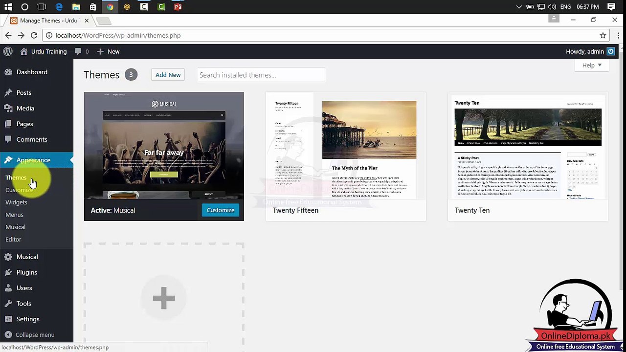 Wordpress Lesson 22