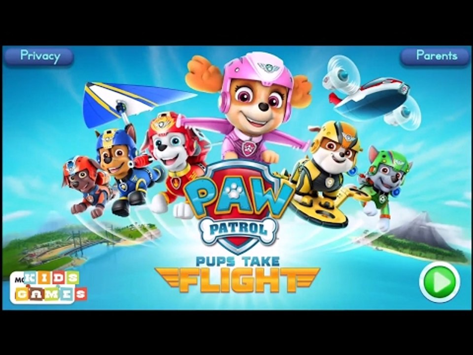 Nickelodeon Games to play online 2017 ♫Paw Patrol Pups Take Flight Part 4♫ Kids Games