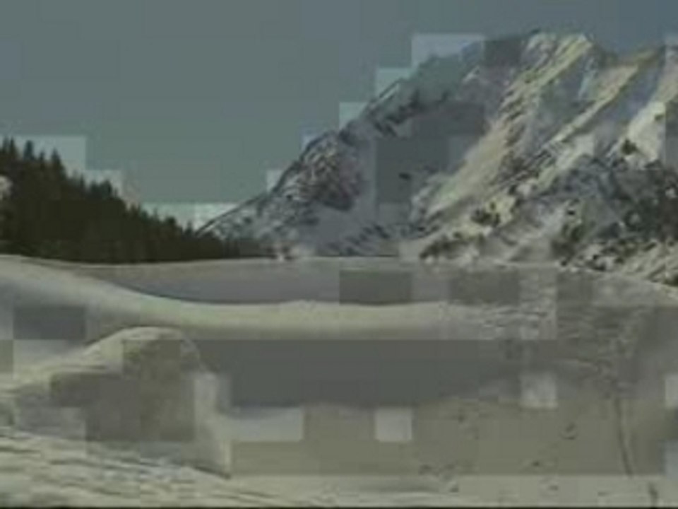 Backflip raté !!! la tete dans la neige