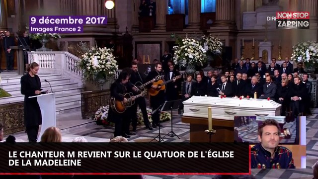 Hommage à Johnny Hallyday : Mathieu Chedid fait une révélation sur le quatuor de l’Eglise (Vidéo)