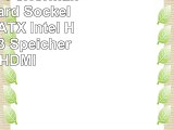 Asrock H87 Performance Mainboard Sockel LGA 1150 ATX Intel H87 4x DDR3 Speicher DVID