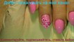 Small pink flowers Top amazing nail design Nice and simple Nail art design-CnDGcjDpYLk